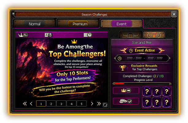 Season Challenges — An Achievement You Wear