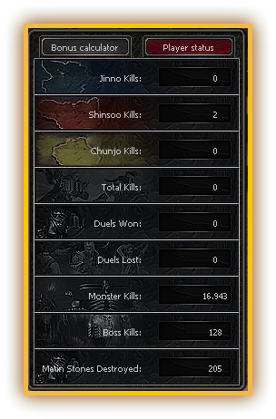Kill Statistics